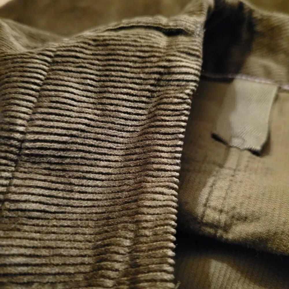 Anthropologie Maeve The Colette Wide Leg Velvet Corduroy Brown Pants 34 Women's - Picture 6 of 15